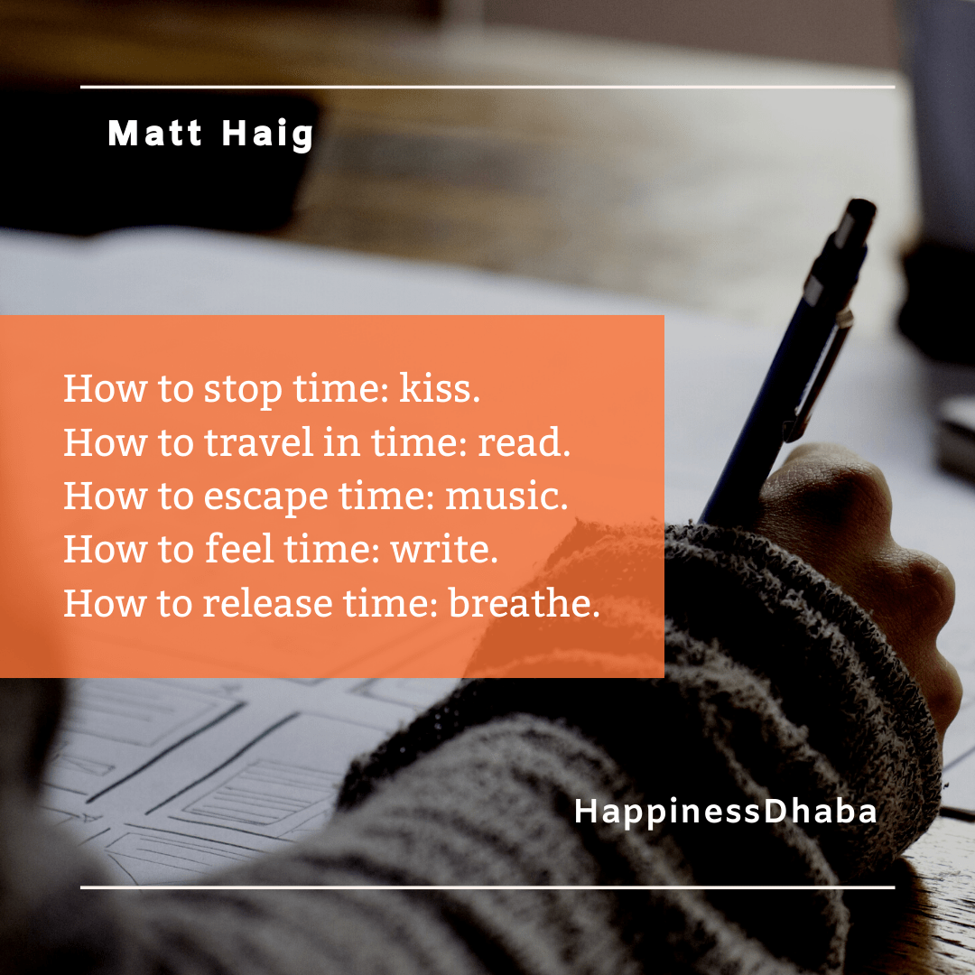 Matt Haig Quote | Hope | HappinessDhaba