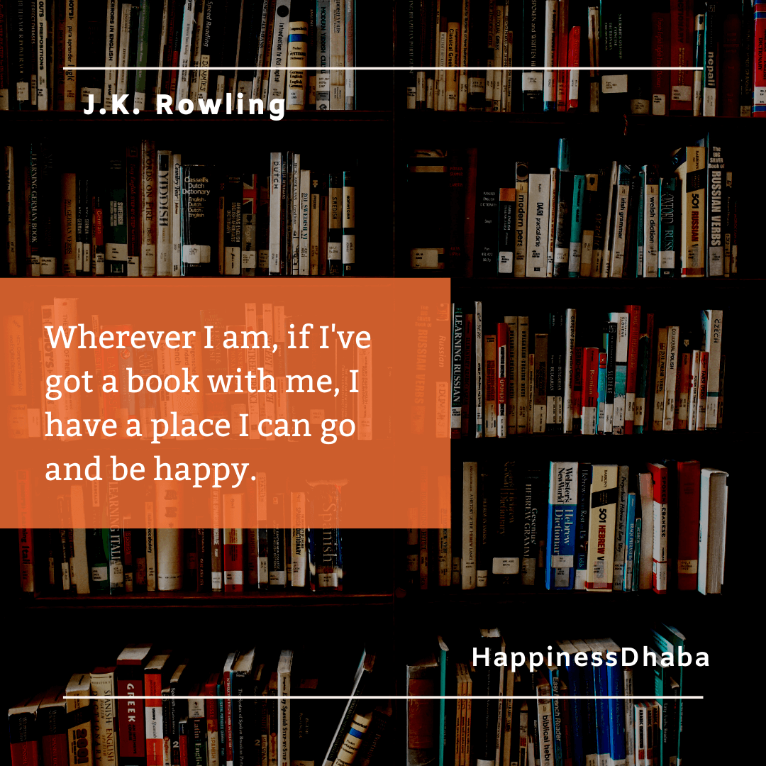 Books & Happiness Quotes | HappinessDhaba