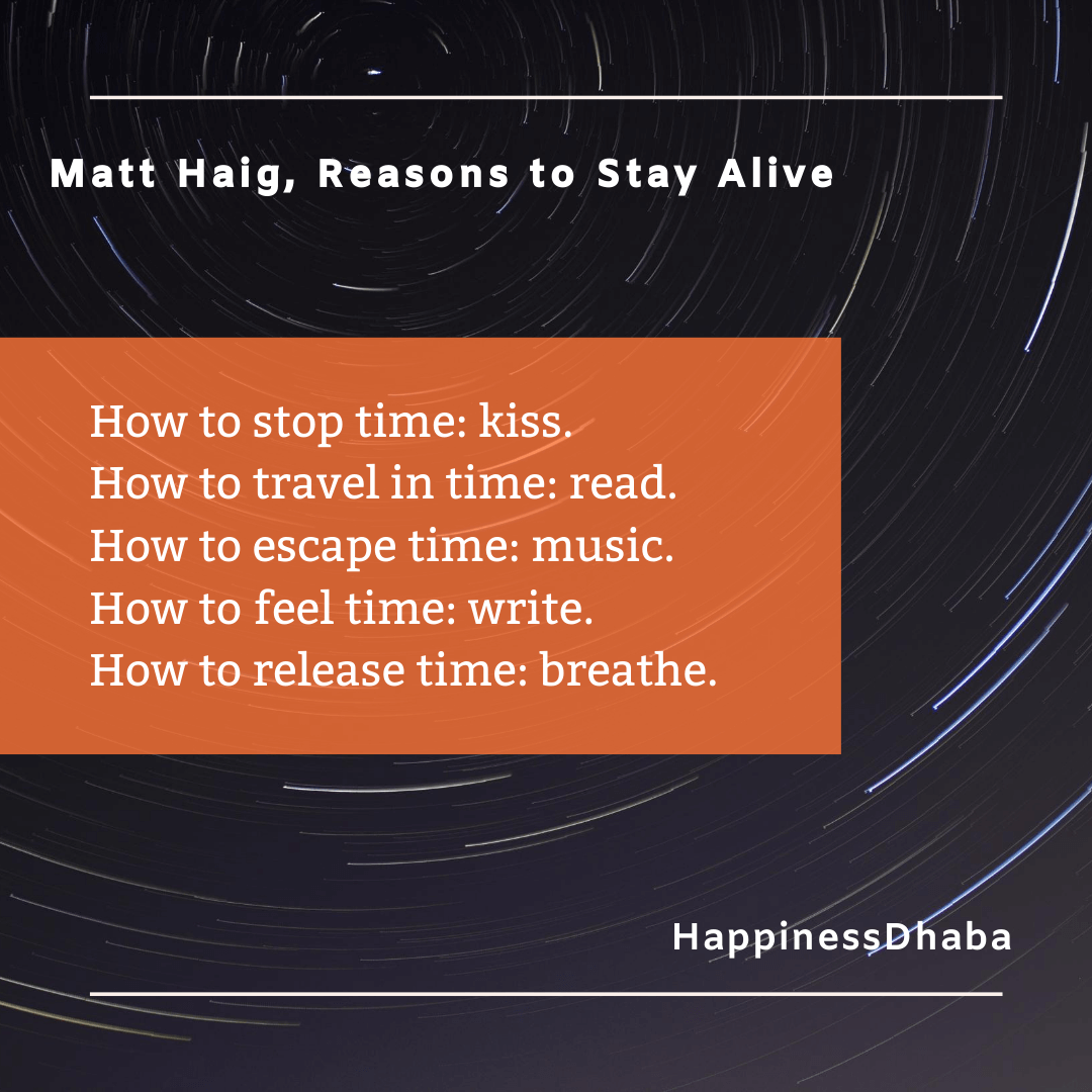 Quote from Matt Haig's Reasons to Stay Alive